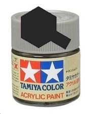 Tamiya X10 Gris métal canon, peinture acrylique, Pot 10 ml (Tamiya 81510)