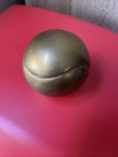 Rare Décapsuleur Bronze Doré Laiton Massif Boule Pétanque  D: 7,5 Cm - 230 Grs 