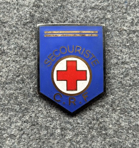 Insigne crf secouriste croix - secouriste,