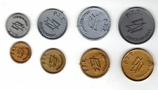 LOT 8 PIECES FRANCE ENSEIGNEMENT PTT 5 2 1 FRANCS 1964 POSTE TELECOMMUNICATION