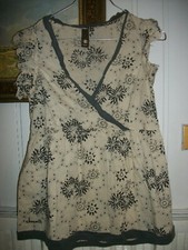 Chemisier TUNIQUE coton beige