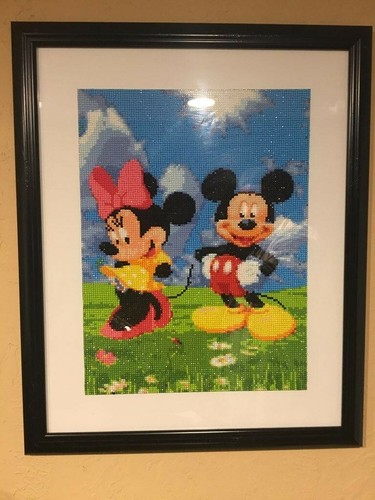 Mickey and minnie diamond - -,