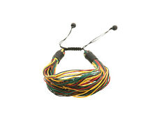 Bracelet rasta Jamaique   fil tresse ajustable  841