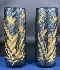 Pair Moser Art Nouveau