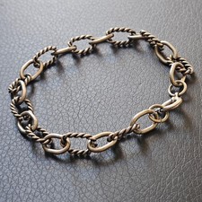 Bracelet maille torsadée