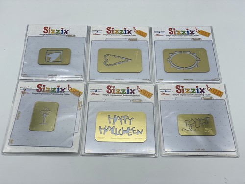 Sizzix embossing folders - sizzix,