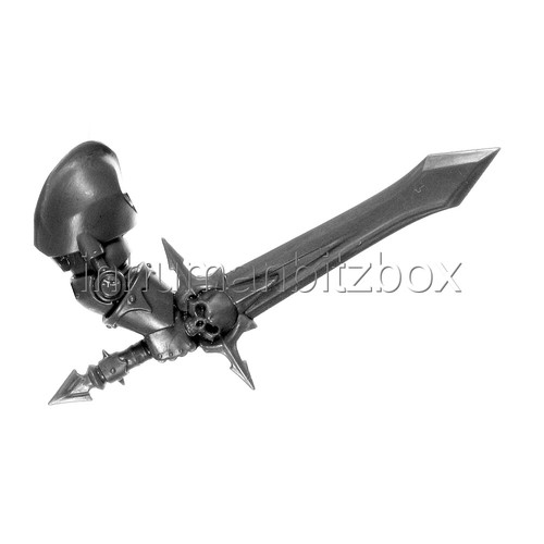 Sktr46 bras droit epee - sktr46,