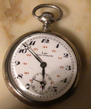 ´´ LIP ´´Type courant-Montre Gousset en argent massif-Art Déco vers 1930