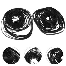  Lot de 100 courroies de tourne-disque en caoutchouc pour cassettes 40-135 mm,