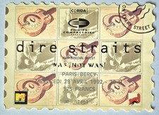 Dire Straits live ticket de