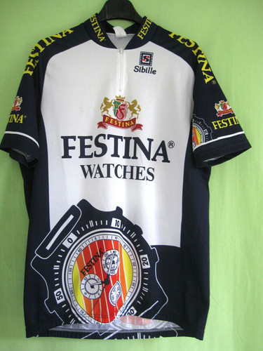 Maillot cycliste festina - cycliste,