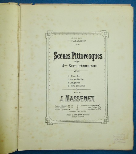 Jules massenet piano - jules,