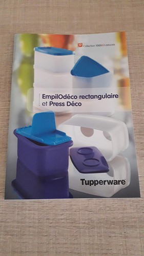 Tupperware livret recette - livret,