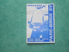 Notice montage pare-brise scooter Peugeot SV