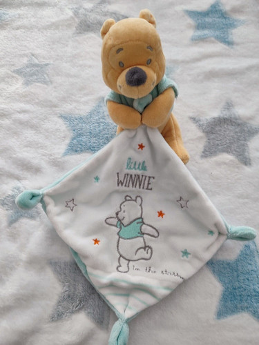Doudou mouchoir plat winnie - plat,