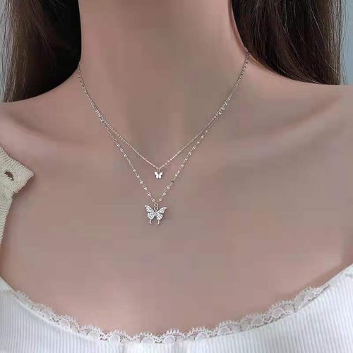 Collier double couche - , en