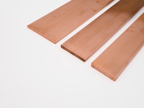 Barre plate cuivre cu99 - barre,