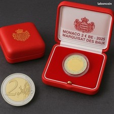 Pièce « Belle Epreuve » 2€ édition le « Marquisat des Baux ».