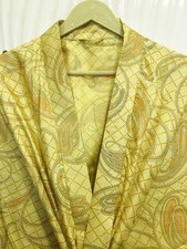 Robe Kimono Midi En Soie Pure