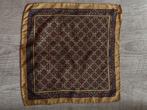 Foulard carré homme - , soie