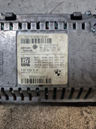 Ecran gps bmw f25 phase - f25,