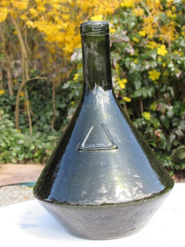 Ancienne bouteille verre - en,