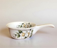 Cassolette Porcelaine de Paris Décor Églantine Vintage