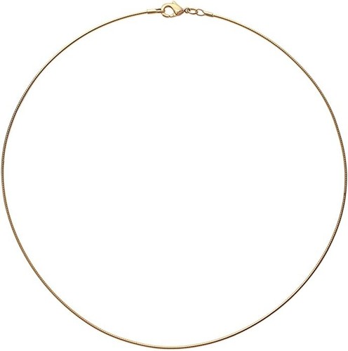 Collier tour cou plaqué - collier, en