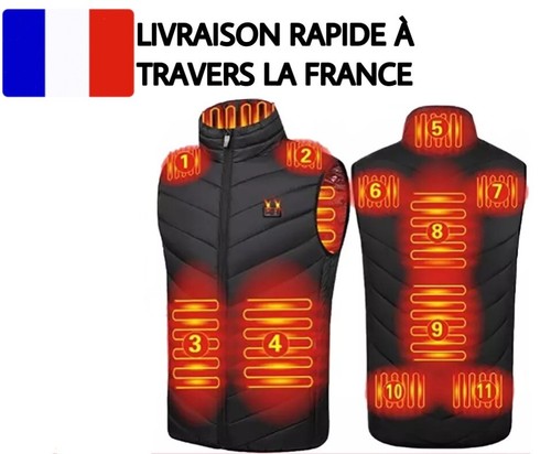 Doudoune chauffant pour - , homme