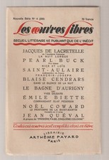 Les oeuvres libres - les, (230)