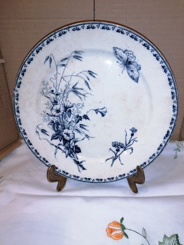 Assiette plate ancien terre - ancien,