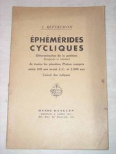 5405 Reverchon Ephémérides