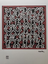 Signé Keith Haring - supports
