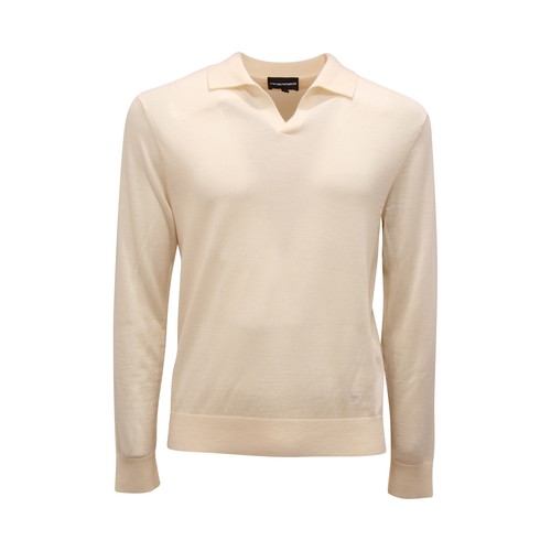 Q5753 maglione polo - maglione, uomo