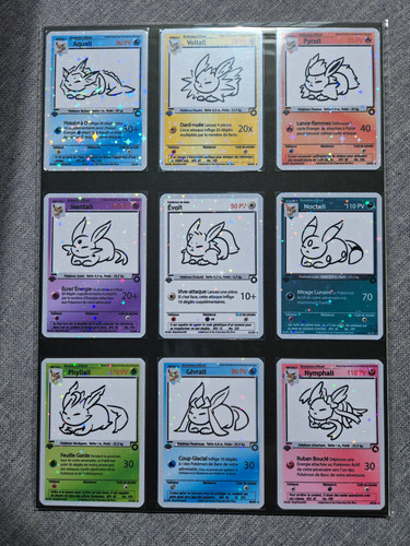 Cartes pokémon évolitions - cartes,