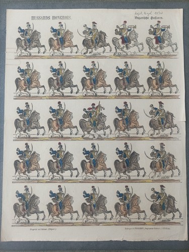 Imagerie pellerin hussards - imagerie,
