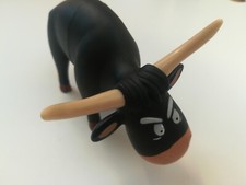 Jeu jouet figurine animal le taureau collection animaux de la ferme Atlas