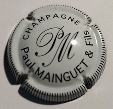 Capsule de champagne PAUL MAINGUET ET FILS blanche