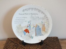 Assiette GD Georges Dreyfus Paris - Chanson: Sur le pont d'Avignon