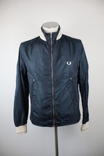 Fred Perry Veste Homme Taille S Vintage Jacket Logo Coton