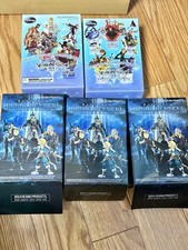 Jeu de 5 figurines Final Fantasy Kingdom Hearts Trading Arts Cloud Squall...