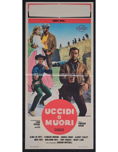 Affiche western uccidi - uccidi, o