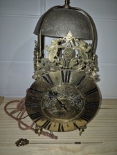Très Rare Horloge Lanterne Époque Louis 14 Pendule Carillon Forêt Noire