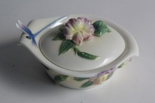 Boite porcelaine Fleur