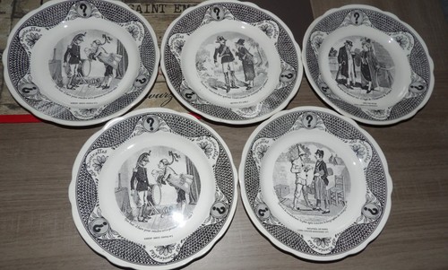 Assiettes parlantes - 5,