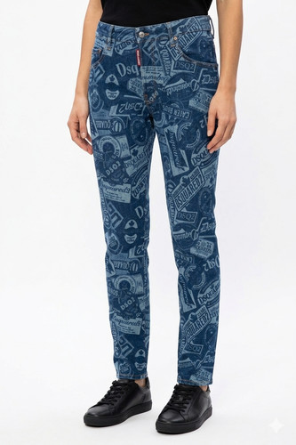Jeans dsquared2 skater logo - jeans,