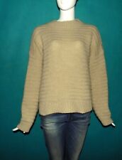 MONOPRIX premium pull beige col rond Taille : XL