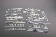 ZZ095 JOUEF train decor Ho lot  barriere cloture bois 12 cm 18 u