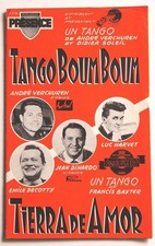 Partition sheet music ANDRE VERCHUREN : Tango Boum Boum +1 * 60's Accordéon