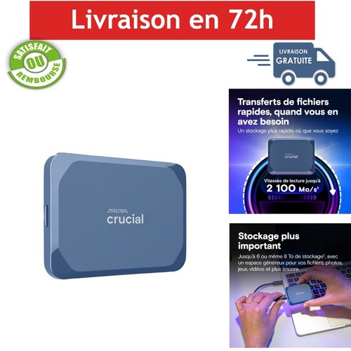 Ssd externe crucial x10 - ssd, to